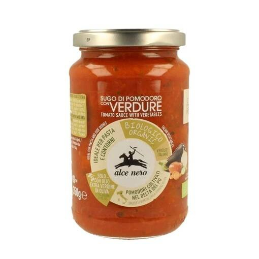 Alce Nero Verdure - sos pomidorowy z warzywami BIO 350 g