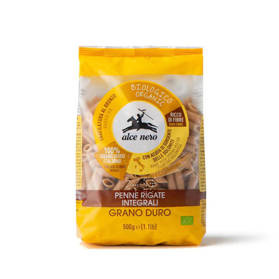 Alce Nero Grano Duro pełnoziarniste rurki 500g