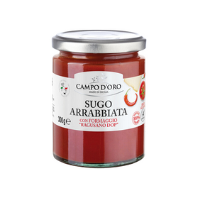 Campo d' Oro Sugo Arrabbiata - włoski sos pomidorowy z papryczką chilli 300g