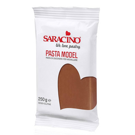 Saracino Pasta Model - brązowa masa cukrowa do modelowania 250g