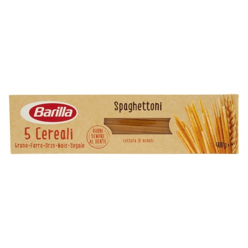Barilla 5 Cereali Spaghettoni włoski makaron 400 g