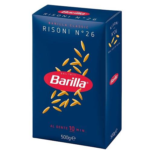 Barilla Risoni '26 - włoski makaron ziarna ryżu 500 g 