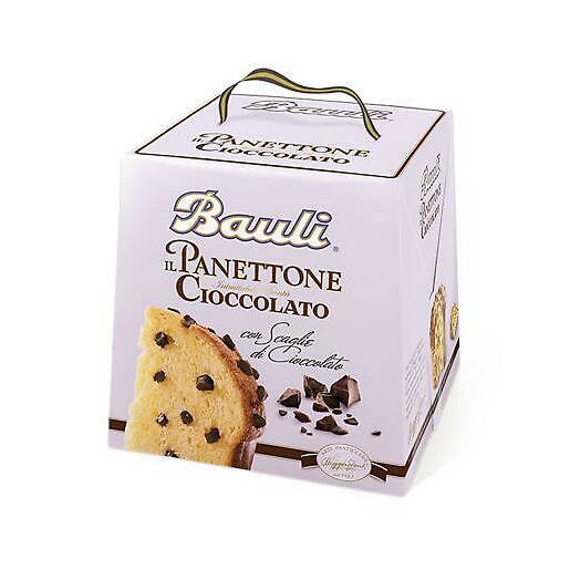 Bauli Panettone Cioccolato włoska babka z płatkami gorzkiej czekolady 750g