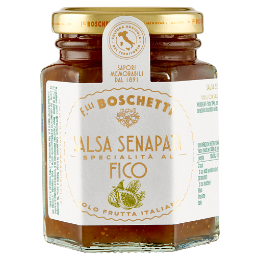 Boschetti Salsa Fico - salsa musztardowa z figą 130g