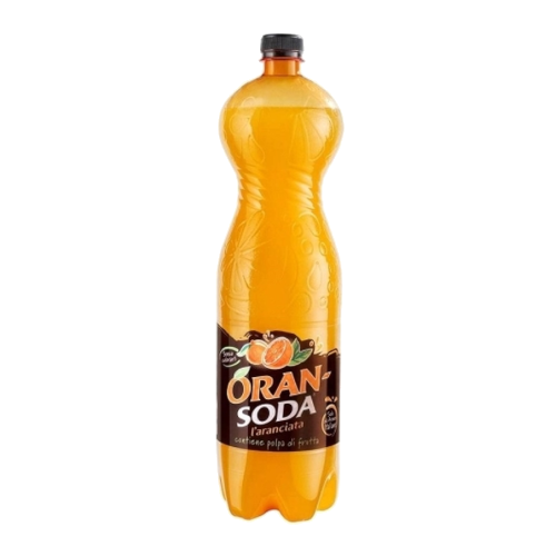 Oran Soda 1,25 l włoski napój o smaku pomarańczy